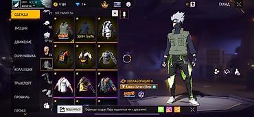 Другие головные уборы: Аккаунт Free Fire с редкими коллаборационными предметами Naruto — 4