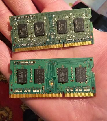 Оперативная память (RAM): Оперативная память, Б/у, ADATA, 2 ГБ, DDR3, 10600 МГц, Для ноутбука