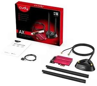 Modemi, ruteri i mrežni uređaji: Cudy AX5400 Wi‑Fi 6E + Bluetooth 5.2 PCIe adapter za desktop računare — 15