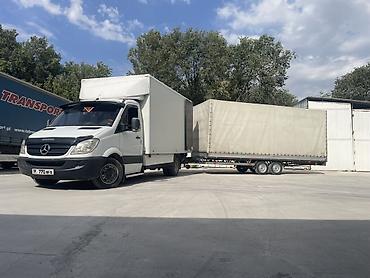 ош карго: Заказать Мерседес грузовой спринтер, Переезд, С прицепом — 1