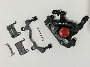 цеп чынжыр: Тормозная система X-tech, модель НВ-100 (полугидравлика). + КОЛОДКА