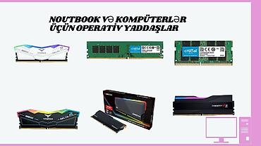 hdd disk 500gb: Noutbook və stolüstü kompüterler üçün operati̇v yaddaşlar — 1