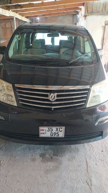 тойота приуст: Toyota Alphard: 2003 г., 2.4 л, Автомат, Бензин, Минивэн