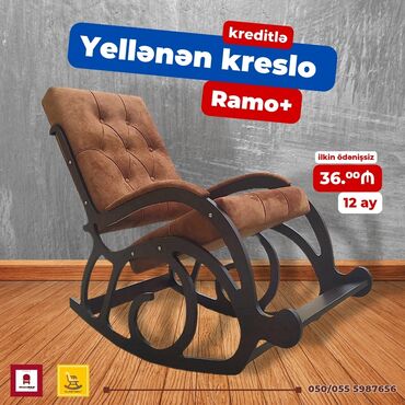 Kreslolar: Yeni, Kreslo-kaçalka, Kredit var, Şəhərdaxili pulsuz çatdırılma — 13