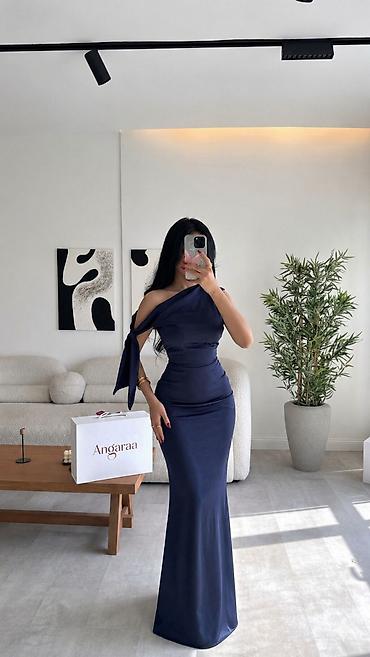 profil ucun kitab şəkilləri: Gecə mavisi don xs/s razmer dar modeldi tikilib 1 defe geyinilib 60 — 1