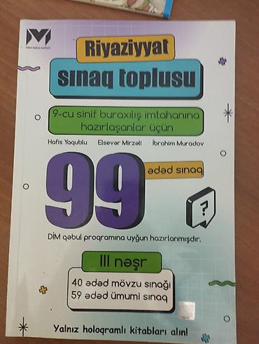 Riyaziyyat sınaq toplusu – 9-cu sinif buraxılış imtahanına