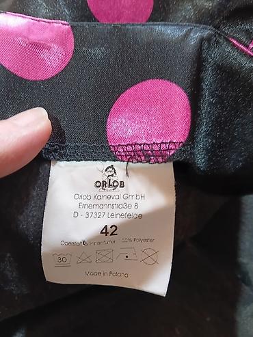 bcaa dynamic: Haljina sa tufnama – Orlob Karneval, veličina l do xl - Crna, sjajna — 7