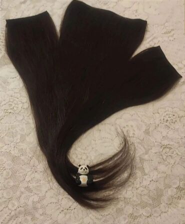 təbii saç satışı: 70cm tebii usaq saçı(reng yoxdu) çırt-çırt(çırt-çırtdan çıxarb 65cm