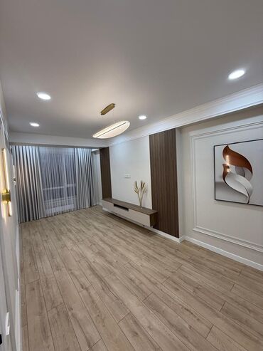 квартира берилет дордой базар: 2 бөлмө, 61 кв. м, Элитка, 3 кабат, Евроремонт