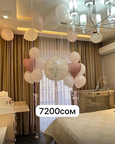 Организация мероприятий: Шарики выписка роддома,день рождения,юбилей прозрачный шар,хромовый — 7