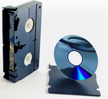 Kohne video kasetlerin Yuksek keyfiyyetle diske ve ya yaddash