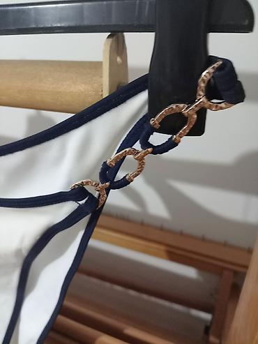 Kupaći kostimi: Nov, elegantan, dvodelni kupaći kostim NEW YORKER, beli sa teget — 3