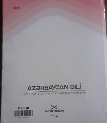 azerbaycan velosiped: Azərbaycan dili 5-ci sinif, 2024 il — 2