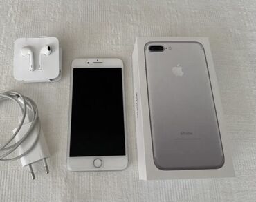 Apple iPhone: IPhone 7 Plus, 32 GB, Ağ, Zəmanət, Sənədlərlə