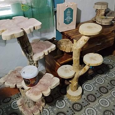 Полки, этажерки для цветов: Полка, этажерка для цветов, Дерево — 4