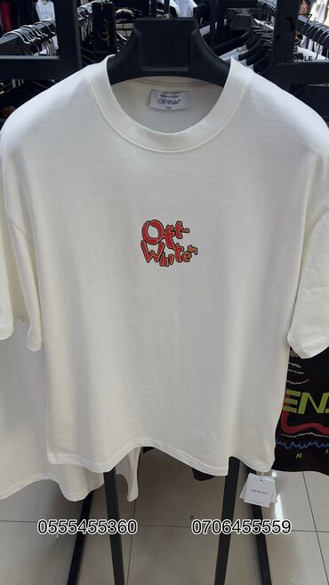 футболки пума мужские: Мужская футболка, Все размеры, Off-White, Новый, цвет - Белый, Самовывоз, Платная доставка