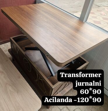 Sifarişlə jurnal masaları: Yumru masa, Transformer, Təkərsiz, Türkiyə, 2 il zəmanət, Pulsuz çatdırılma, Pulsuz quraşdırılma — 11