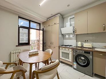 Продажа квартир: 2 комнаты, 53 м², Ак-Кеме Элитка, 11 этаж, Евроремонт — 3