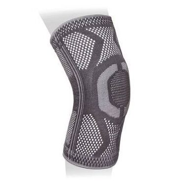 коленный ортез: Бандаж на коленный сустав эластичный KS-E03. Особенности: воздухо- и