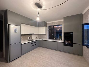 Кухонные гарнитуры: Кухонный гарнитур, Новый, МДФ, Бесплатная доставка — 17