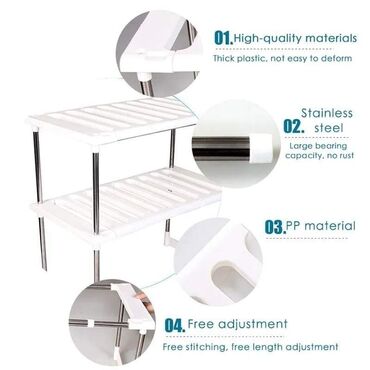 Police: Cena 2000 dinara Organizator za skladištenje ispod sudopere Cevi od — 5