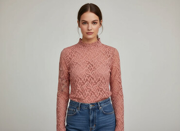 koszula w kratę i spódniczka: Gina Tricot, Жіноча блуза, розмір S