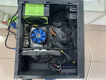 Настольные ПК и рабочие станции: Компьютер, ядер - 6, ОЗУ 16 ГБ, Для несложных задач, Б/у, Intel Core i5, AMD Radeon RX 580, NVMe — 6