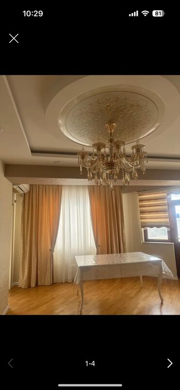 Спальные гарнитуры: Mebel və interyer paketi - Zal üçün klassik kristal asqılı çilçıraq