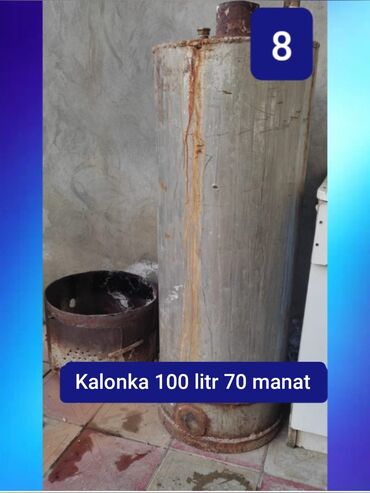 Lyuk qapaqları: Kalonka – 100 litr tutumlu su qızdırıcısı. Xüsusiyyətlər: - Tutum
