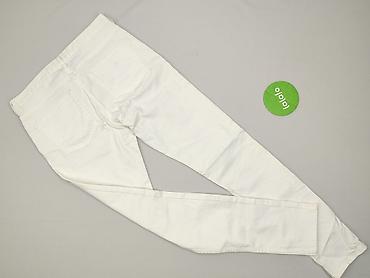 bluzki basic białe: H&M, Jeansy damskie, rozmiar M — 3