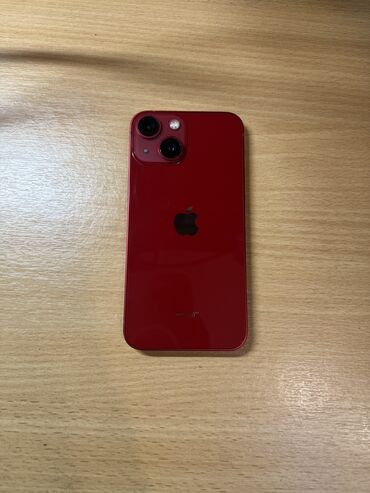 купить айфон 13 мини: IPhone 13 mini, Б/у, 128 ГБ, Красный, Зарядное устройство, Защитное стекло, Чехол, 79 %