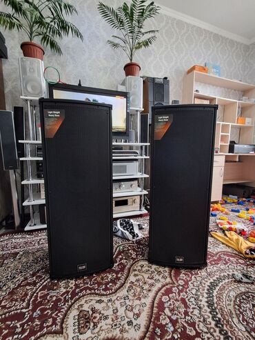 акустические системы greenwave мощные: Продаю НОВЫЙ колонка 12 дюймовый по 800 ватт ×2 . Высота 105см . Вес