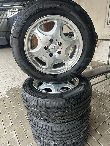 man 19 5: Летние шины Michelin с дисками 225/60 R 16, привезены из Японии — 2