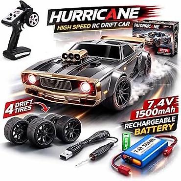 muncuq: 💥SUPER RC Drift Maşın Dəsti. 🏎️Gediş sürrət saatda 70 km. 👍yüksək — 1