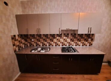 Sifarişlə mətbəx mebeli: Sifarişlə mətbəx dəsti, Özü çəkən petlələr, Mat laminat, Kredit yoxdur, Pulsuz çatdırılma — 7