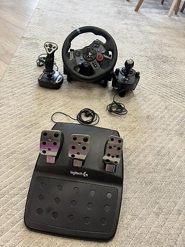 Рули: Руль Logitech G29 Состояние 9/10 Все отлично работает Коробки к — 2