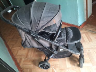 Коляски: Коляска, цвет - Черный, Б/у — 9