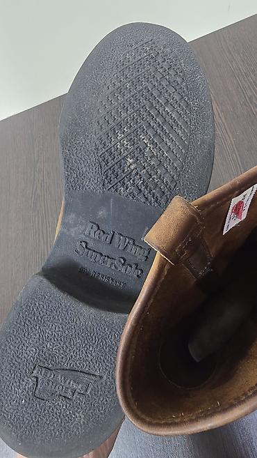 red wing ботинки: Мужские ботинки, 41, Б/у, цвет - Коричневый, Самовывоз — 6