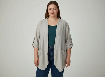 ubrania w stylu boho: Bpc bonprix collection, Кардиган жіночий, розмір 5XL