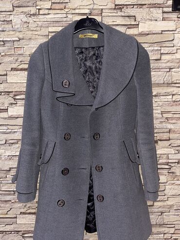 пальто: Palto M (EU 38), rəng - Boz