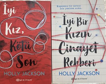 cinayet ve ceza: İyi bir kızın cinayet rehberi,iyi kız kötü son (Holly Jackson) 2 si