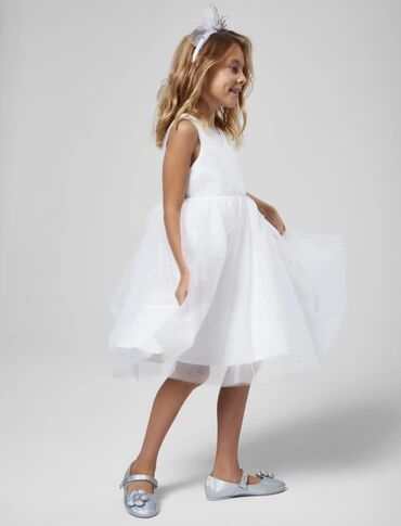 обувь для охоты: Балдар көйнөгү, түсү - Ак, Жаңы