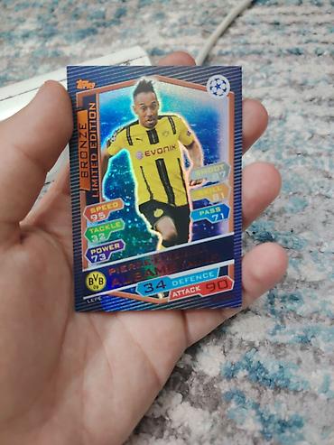 topps: Topps Match Attax UEFA ÇL kolleksiya kartı – “Bronze Limited Edition” — 1