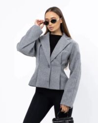 Пиджаки, жакеты: Пиджак, Классическая модель, Кашемир, Приталенная модель, Турция, S — 4