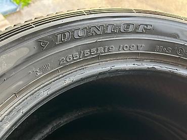 1030: Шины Dunlop 265/55 R19 109V, комплект из 4 шт. - Типоразмер: 265/55 — 1