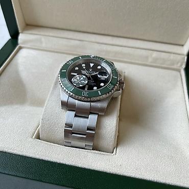 meta eynək: Rolex Submariner Date – 18 kt sarı qızıl, mavi siferblat və bezel — 7