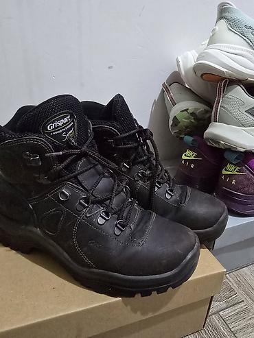 Ботинки: Треккинговые ботинки Grisport - Цвет: чёрный - Высота: средняя — 4