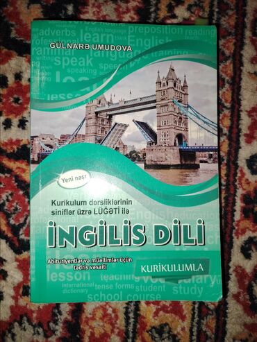 6 ci sinif ingilis dili yeni derslik: Məhsul:İngilis dili tədris vəsaiti(9-10-11-ci siniflər) Qiymət:7 AZN