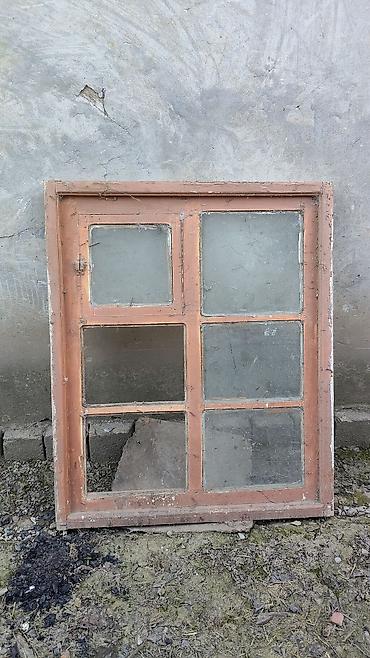qara nolyeddi sekilleri: Taxta çərçivəli pəncərə - Material: ağac çərçivə, şüşəli sektsiyalar — 1