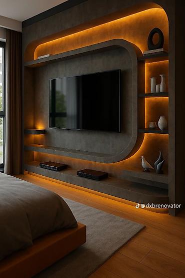 Работы по обшивке: Панельные стены и встроенные решения под ключ для интерьера - Дизайн — 44